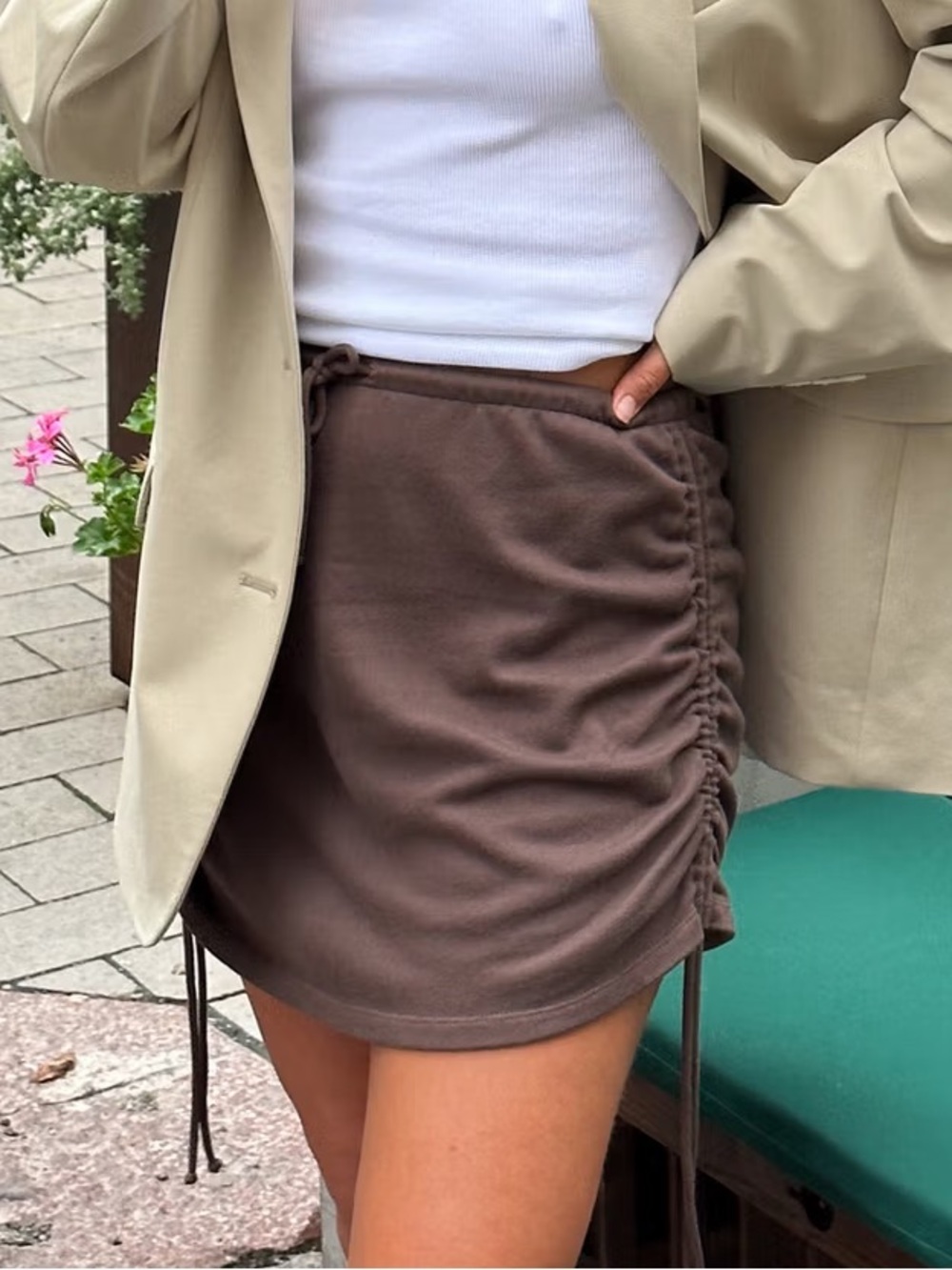Djerf Avenue Morena Skirt  NWOT